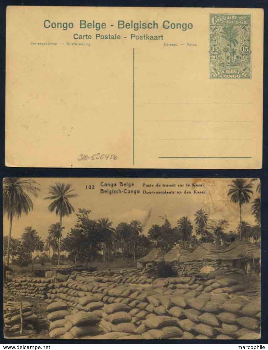 CONGO BELGE - KASAI / ENTIER POSTAL ILLUSTRE (ref 2641) - Entiers Postaux