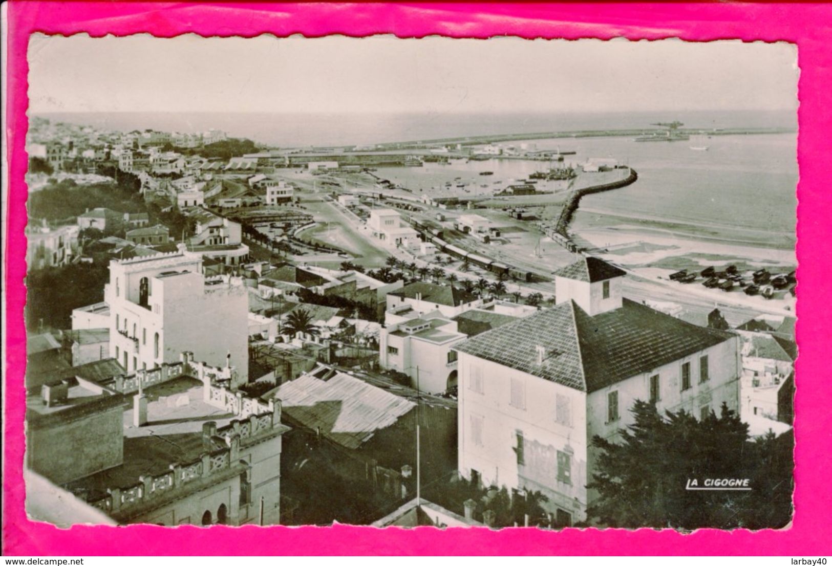 Cpa  Carte Postale Ancienne  - Tanger Vue Generale Du Port - Tanger