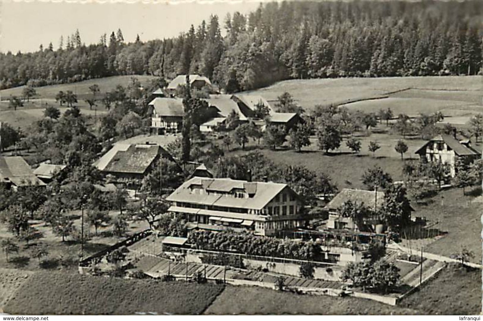 - Suisse -ref D100- Pension Bellevue Hartlisberg / Steffisburg    - Carte Bon Etat - - Steffisburg