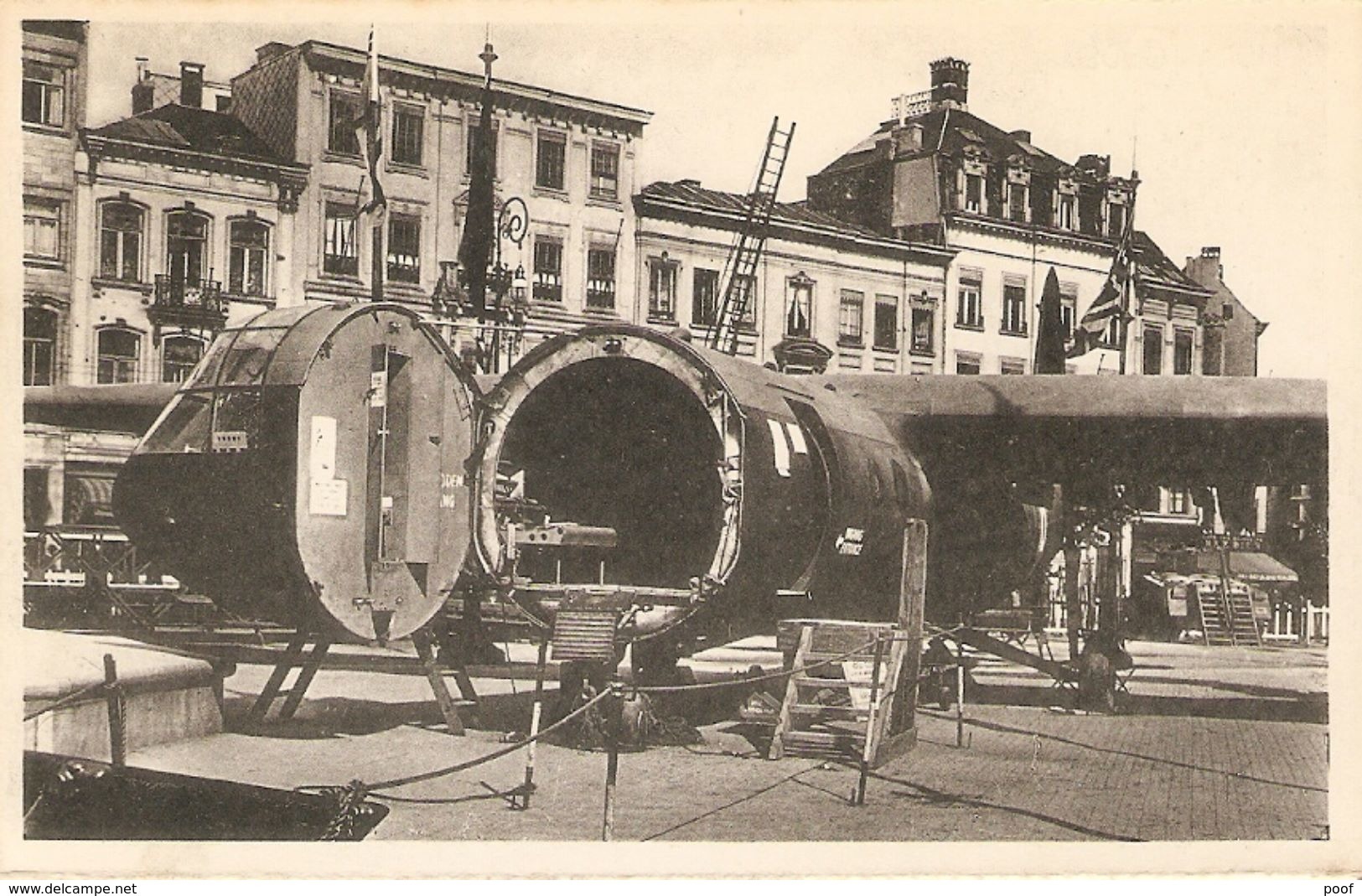 Antwerpen : S.H.A.E.F. War Exhibition 1945 ---- Horsa Glider - Antwerpen