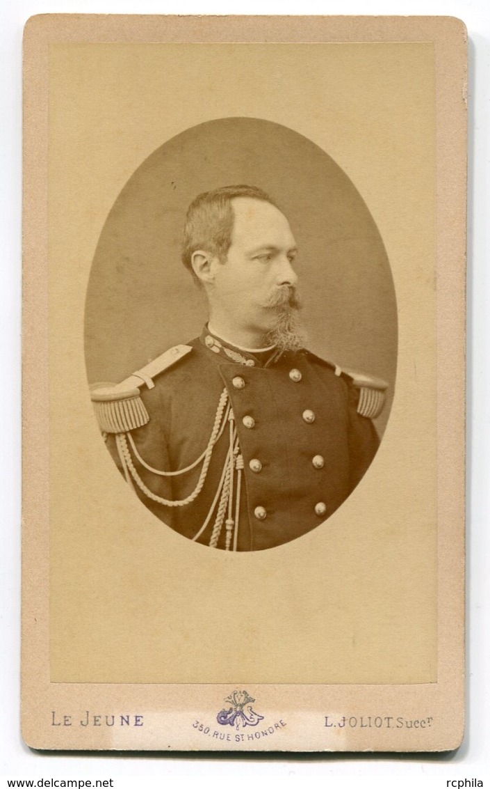 RC 8434 CDV PORTRAIT COMTE DE PARIS EN LIEUTENANT DE TERRITORIALE PHOTO LE JEUNE PARIS - Anciennes (Av. 1900)