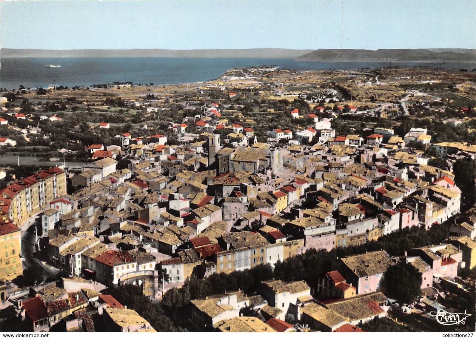 13-ISTRES- VUE GENERALE DE LA VILLE ET L'ETANG - Istres