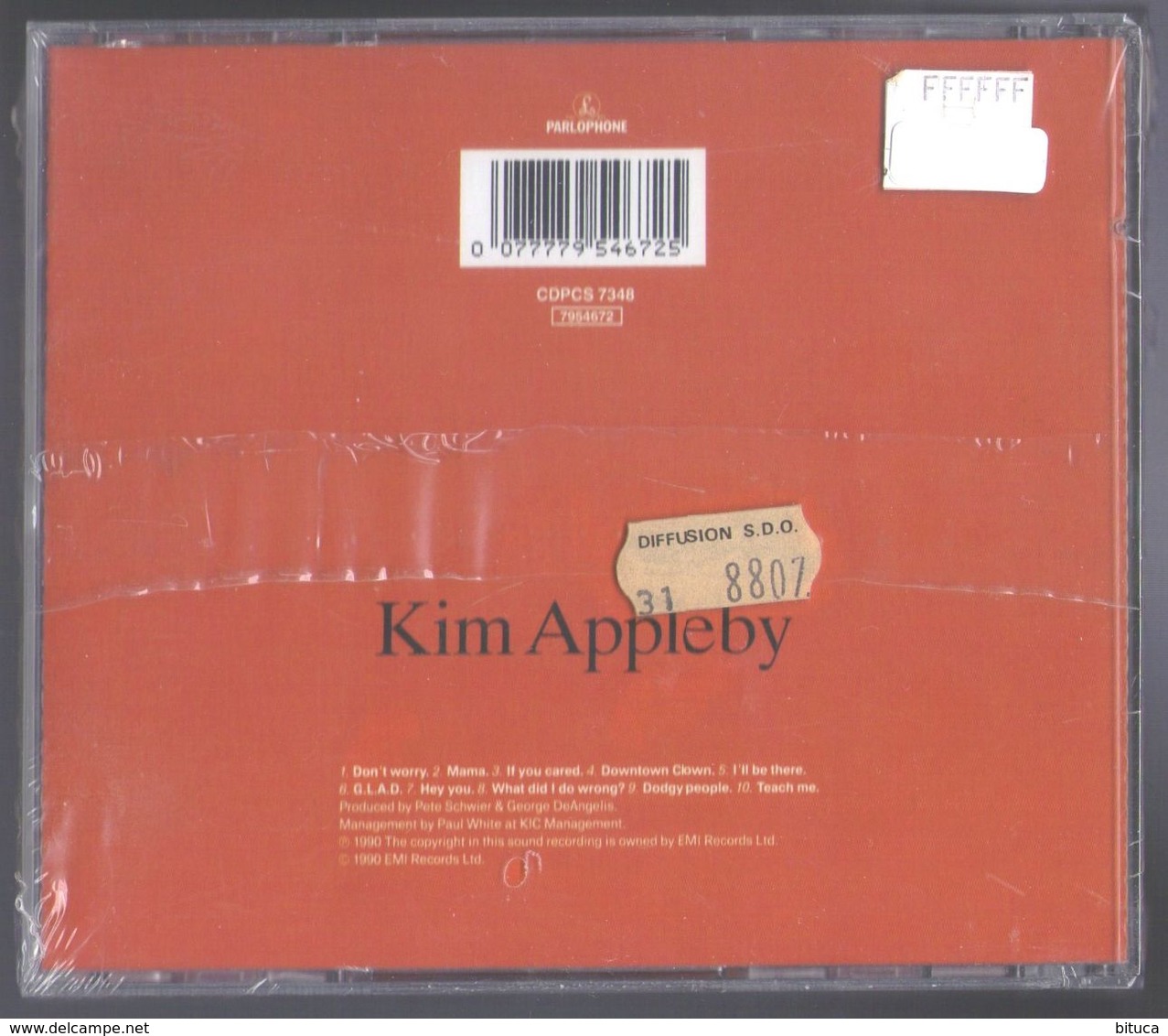 CD 10 TITRES KATE APPLEBY 1990 NEUF SOUS BLISTER - Soul - R&B