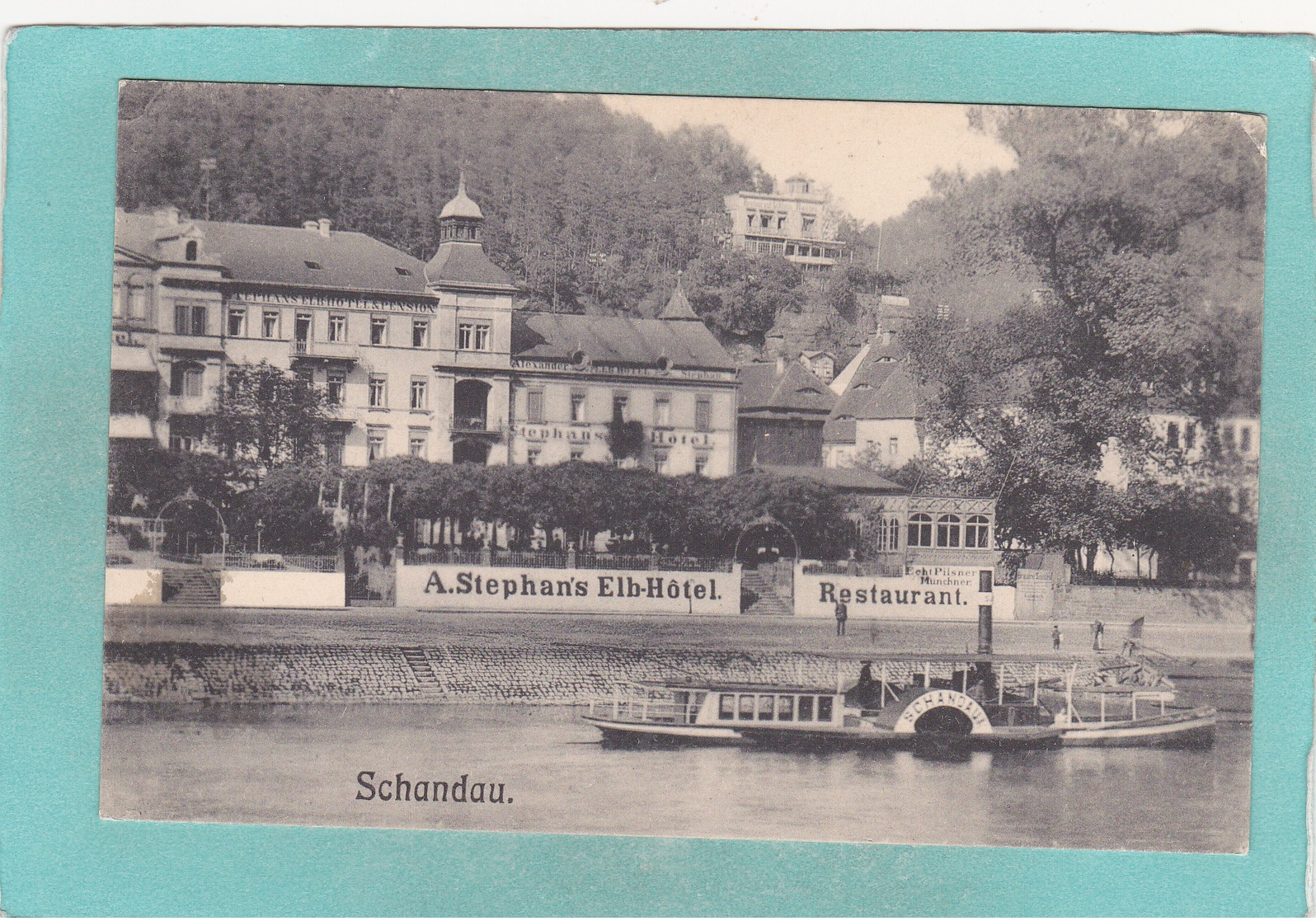 Old Small Postcard Of Schandau On Elbe,Sachsen,Saxony, Germany,R47. - Other & Unclassified