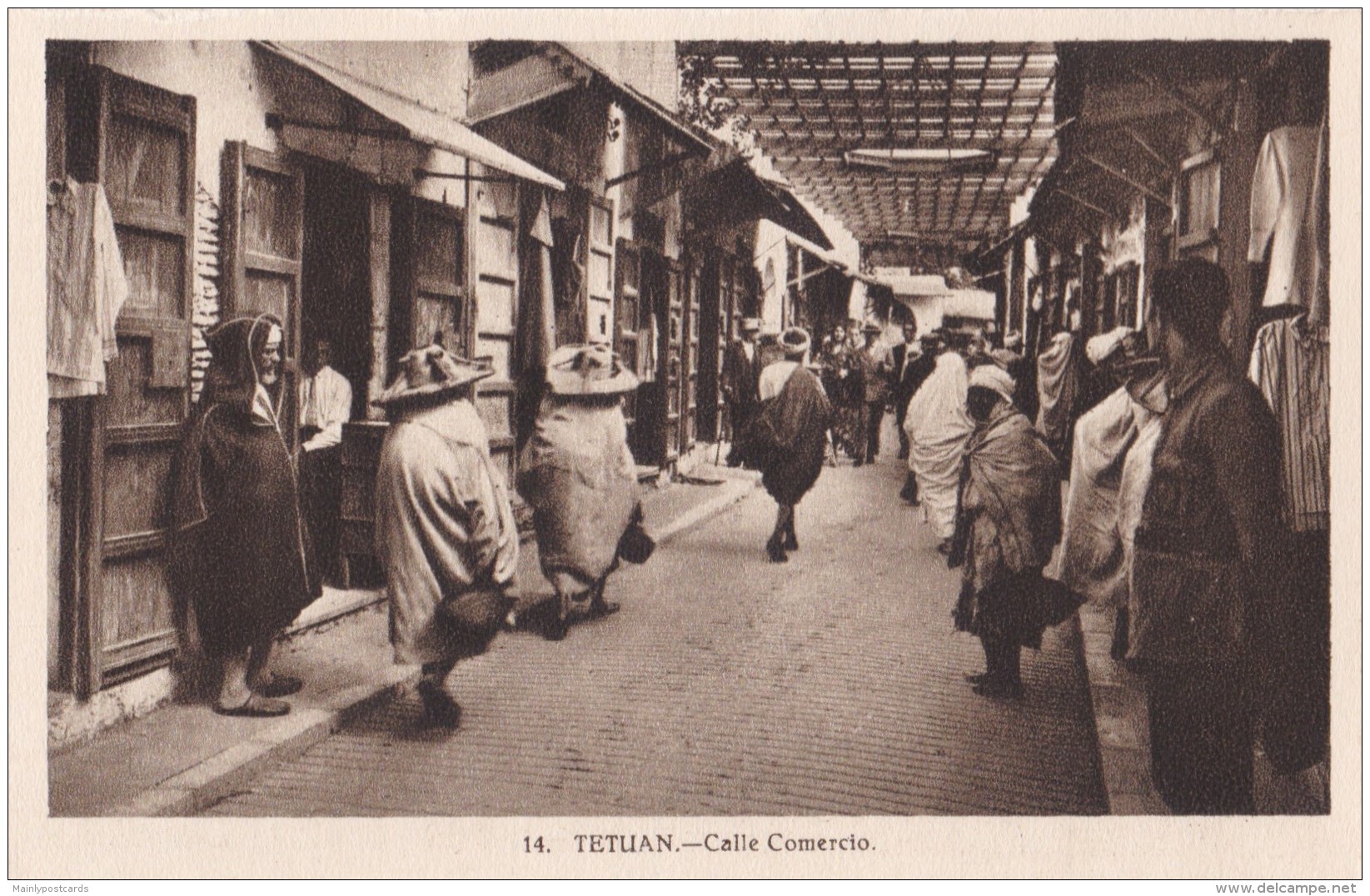 AN16 Tetuan, Calle Comercio - Animated, People - Other & Unclassified