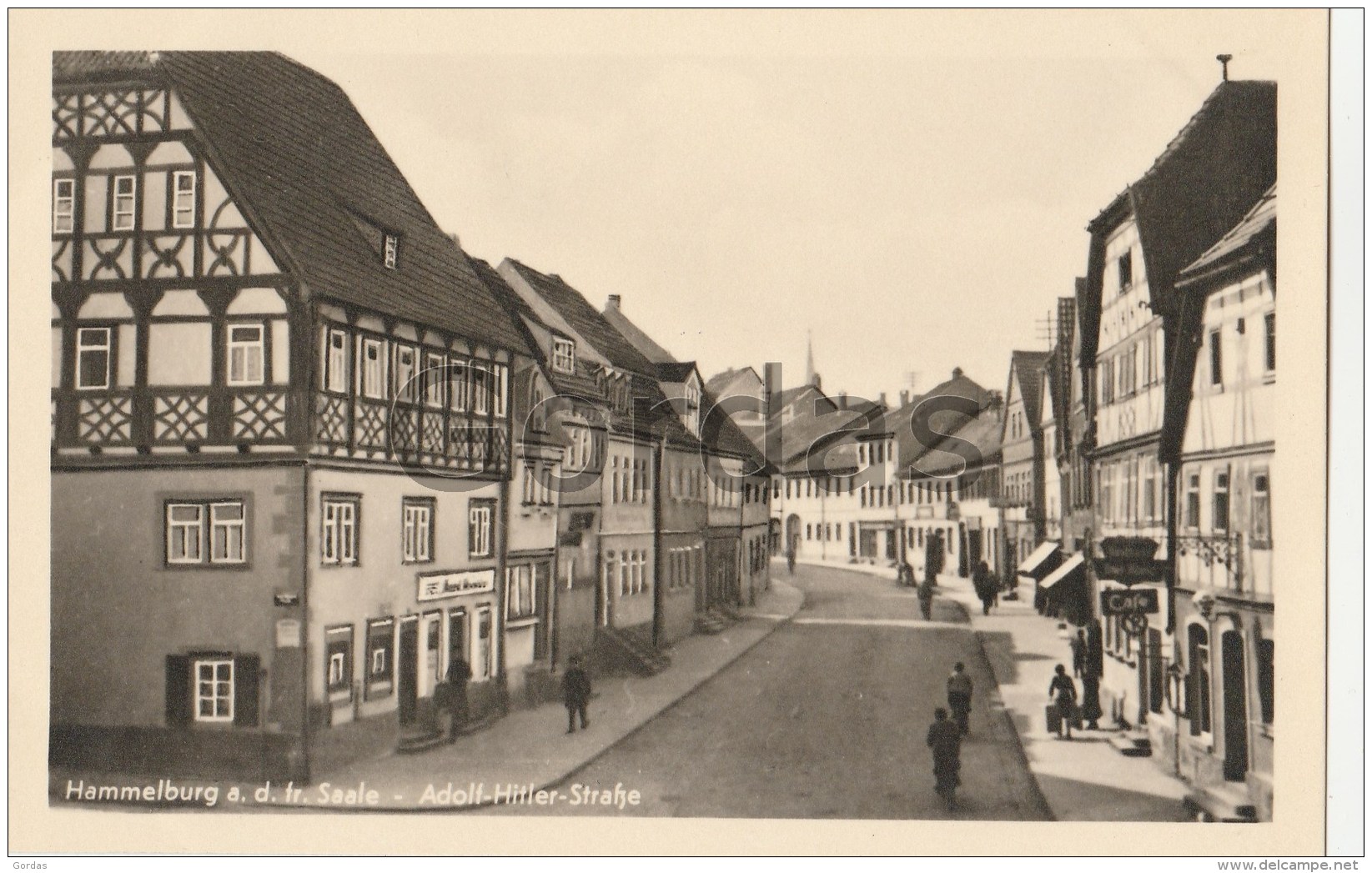 Germany - Hammelburg An Der Saale - Adolf Hitler Strasse - Hammelburg