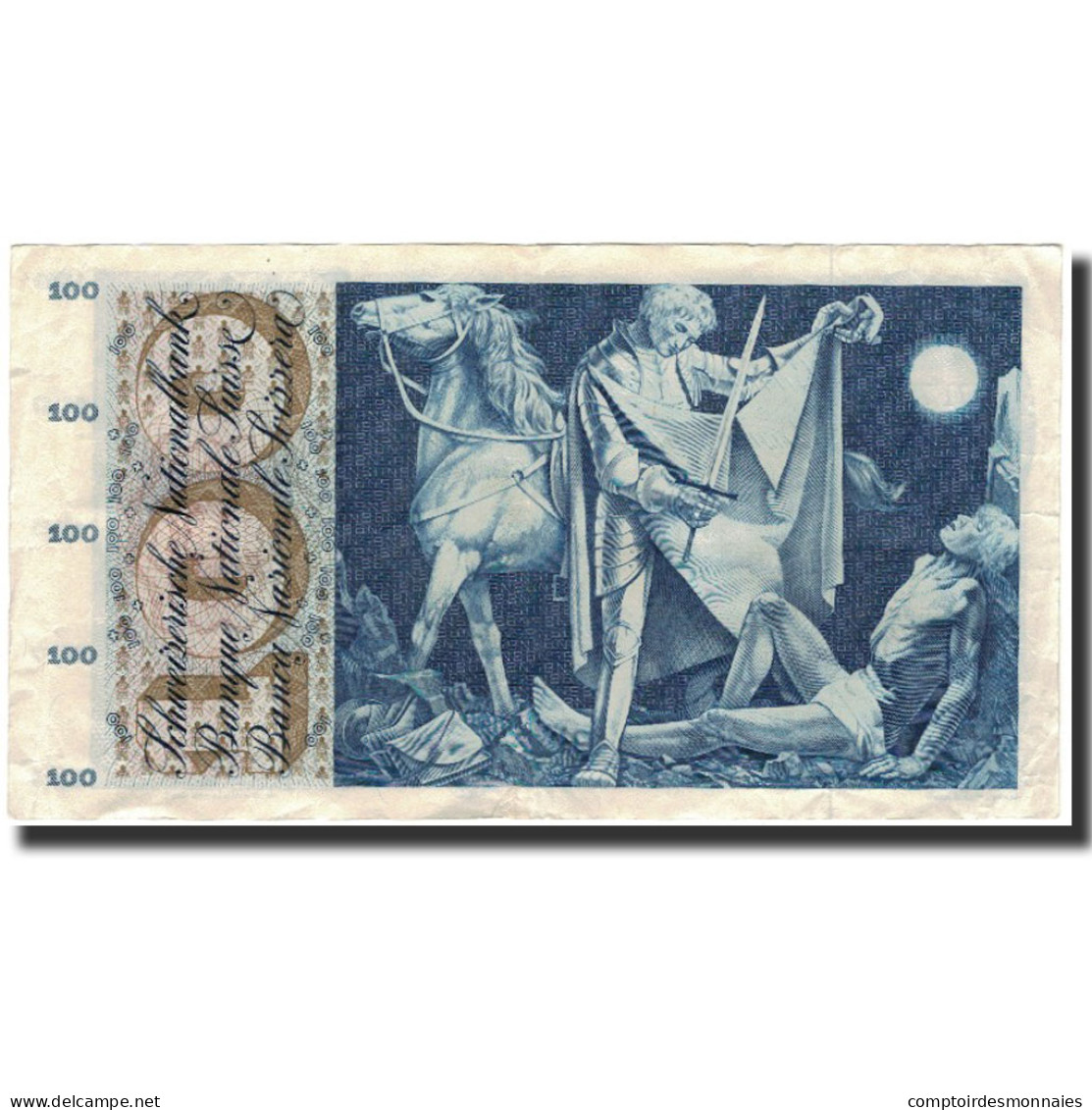 Billet, Suisse, 100 Franken, 1957-10-04, KM:49b, SUP - Suisse