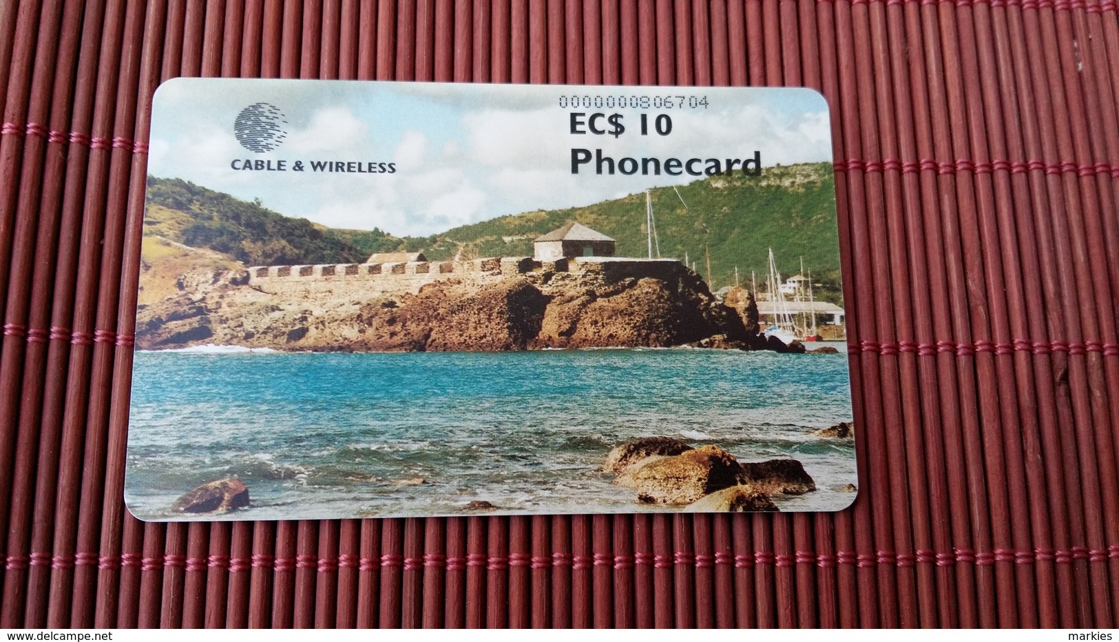 Phonecard Antiga & Barduda Chipcard 2 Scans  Used Rare - Antigua And Barbuda