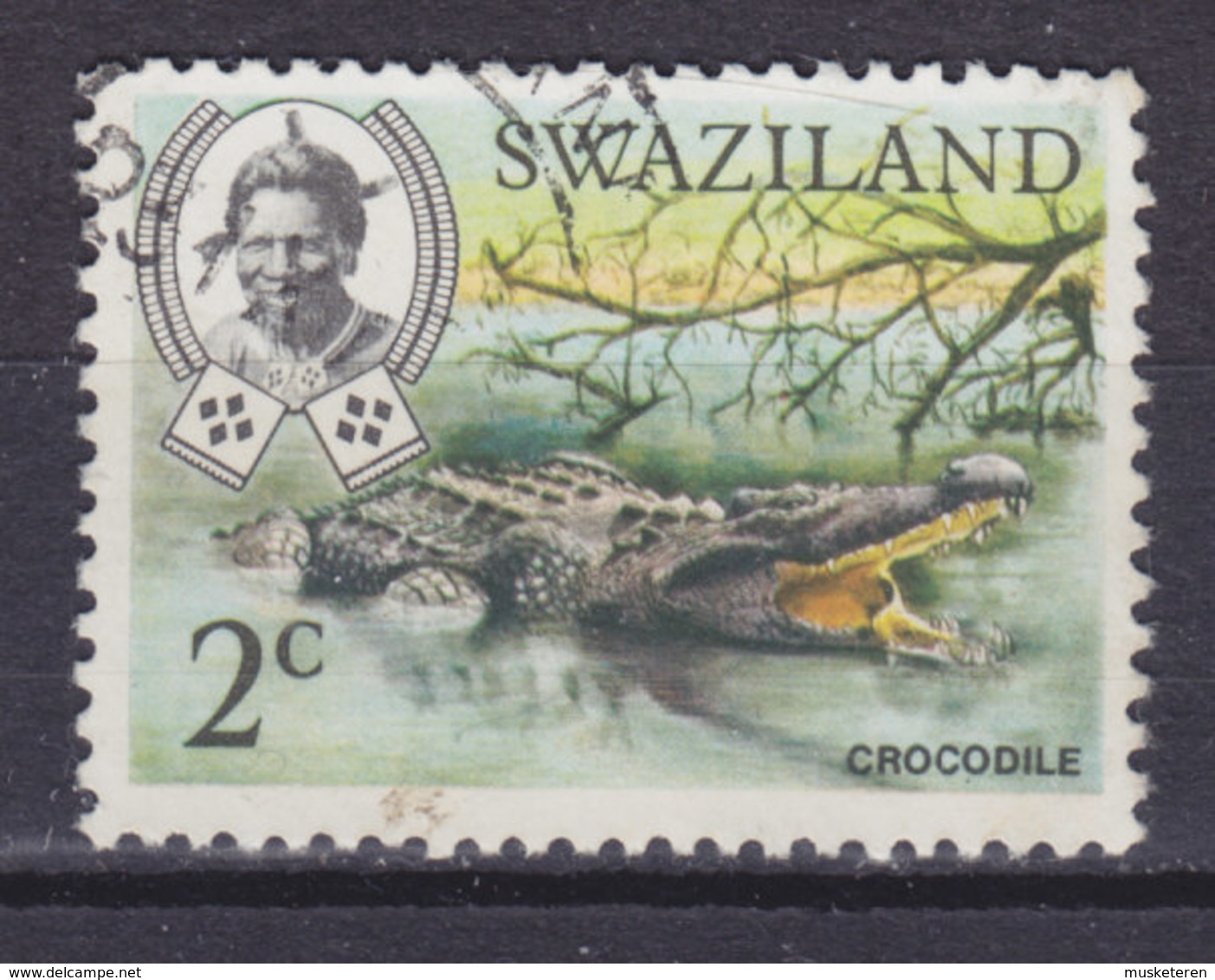 Swaziland 1969 Mi. 162      2 C. Crocodile - Swasiland (...-1967)