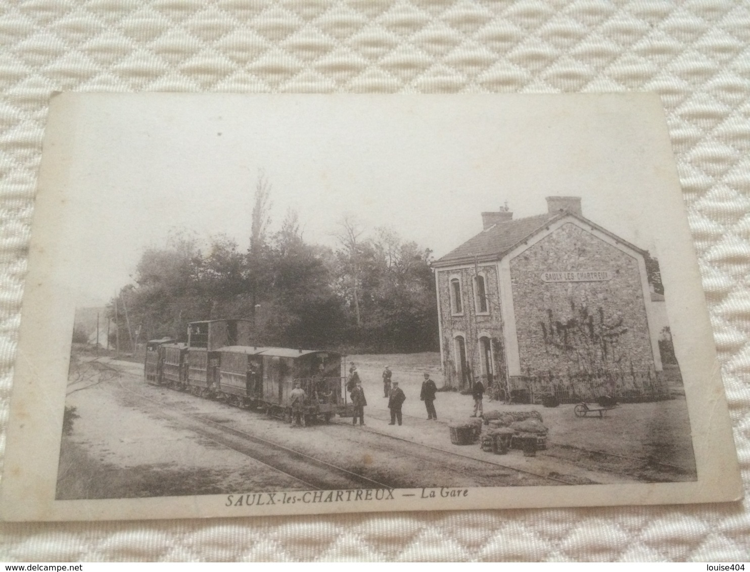 AQ -1700 - SAULX-les-CHARTREUX - La Gare - Autres & Non Classés