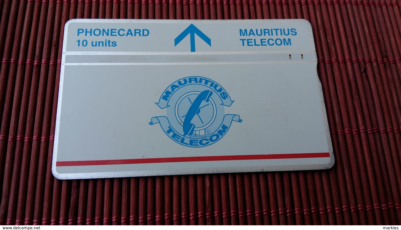 Landis & Gyr Phonecard Mauritius 509 B  Used Rare - Mauritius