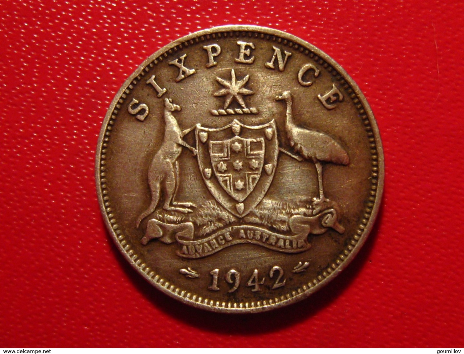 Australie - 6 Pence 1942 Georges VI 3485 - Sixpence