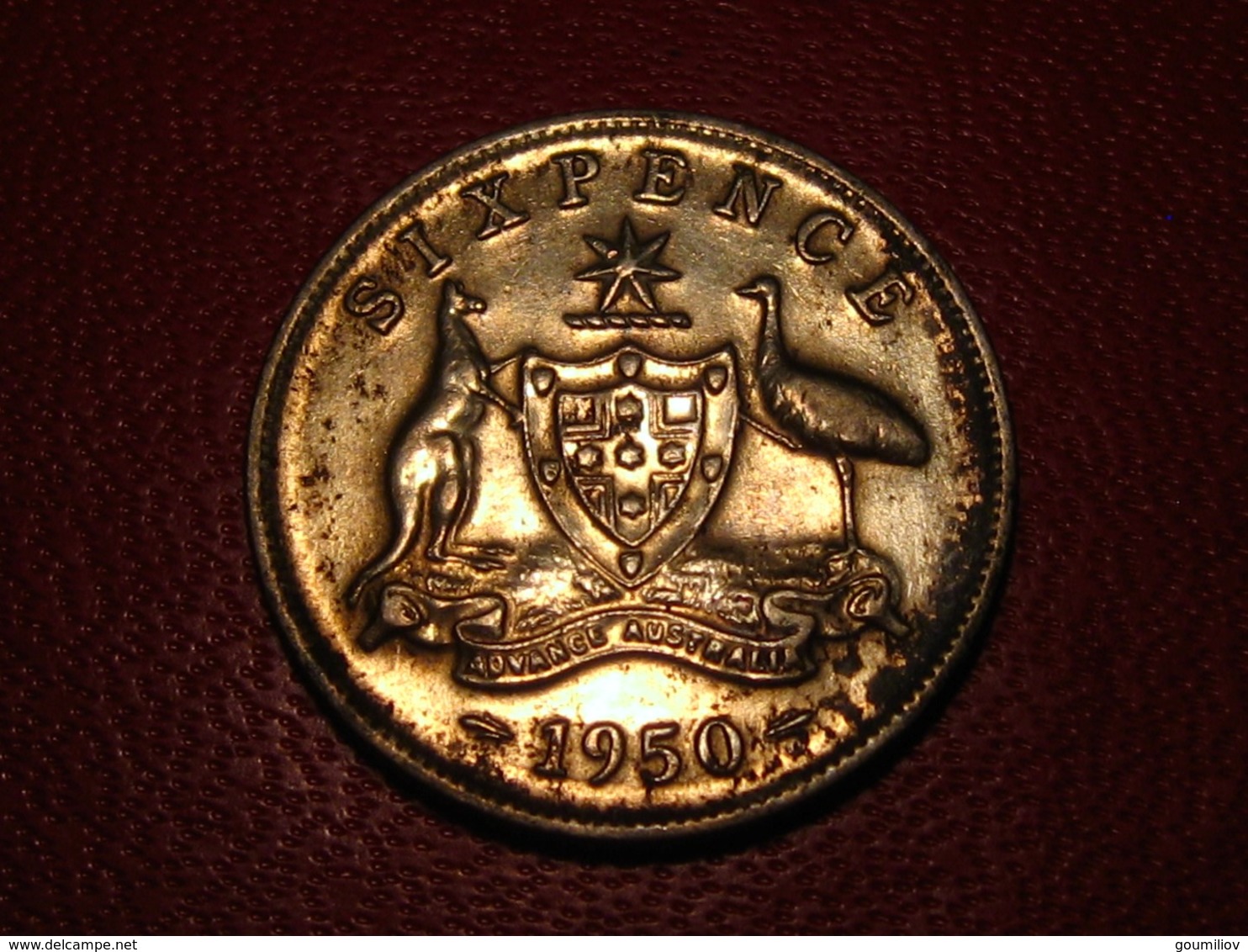 Australie - 6 Pence 1950 George VI 3767 - Sixpence