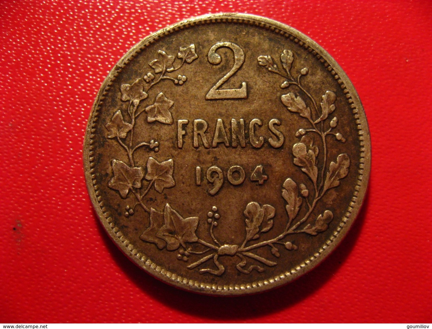 Belgique - 2 Francs 1904 Leopold II 3681 - 2 Francs