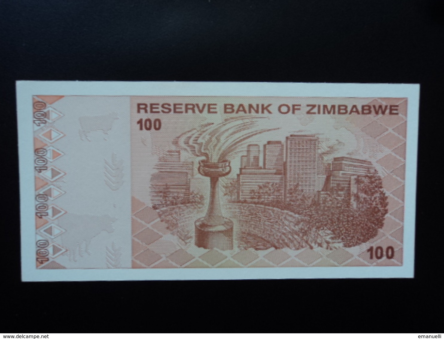 ZIMBABWE : 100 DOLLARS   2.2.2009   P 97   SPL+ - Simbabwe