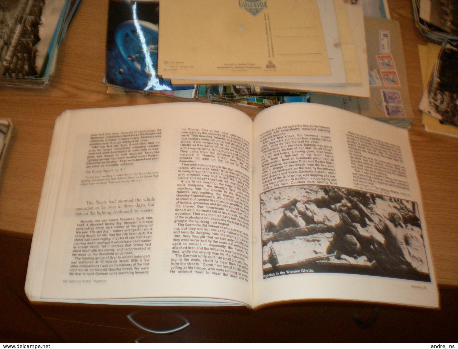 Holocaust Getting Israel together jerusalem German crimes against Jews WW2  1985 95 pages pictures