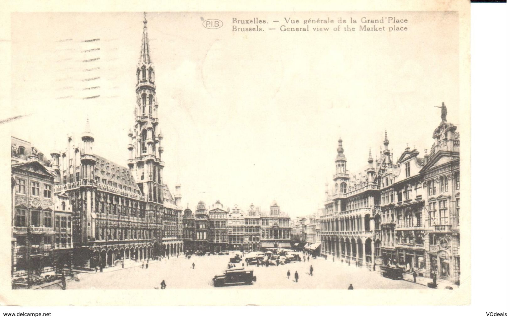 Bruxelles - CPA - Brussel - Vue Générale De La Grand'Place - Places, Squares