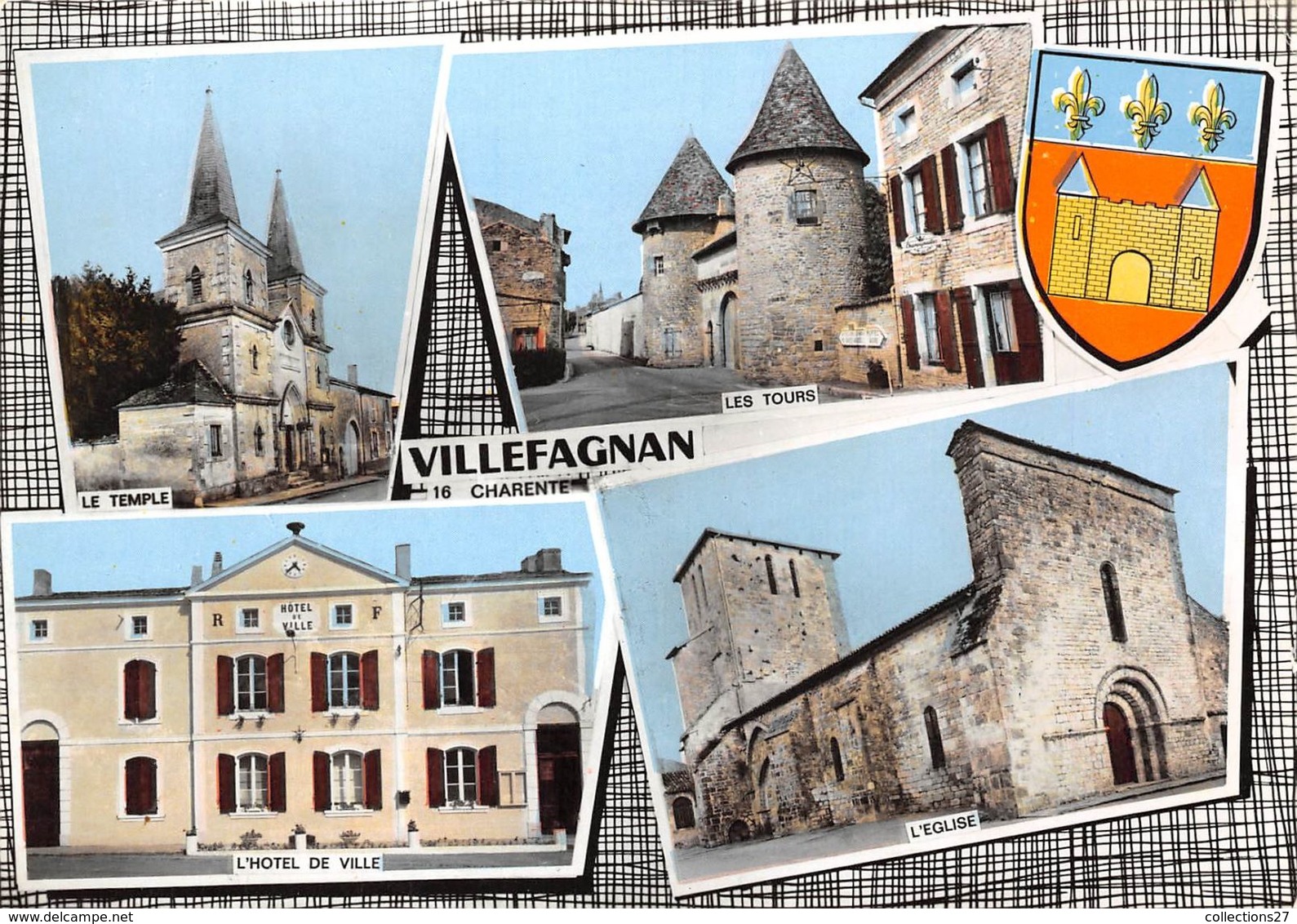 16-VILLEFAGNAN -MULTIVUES - Villefagnan