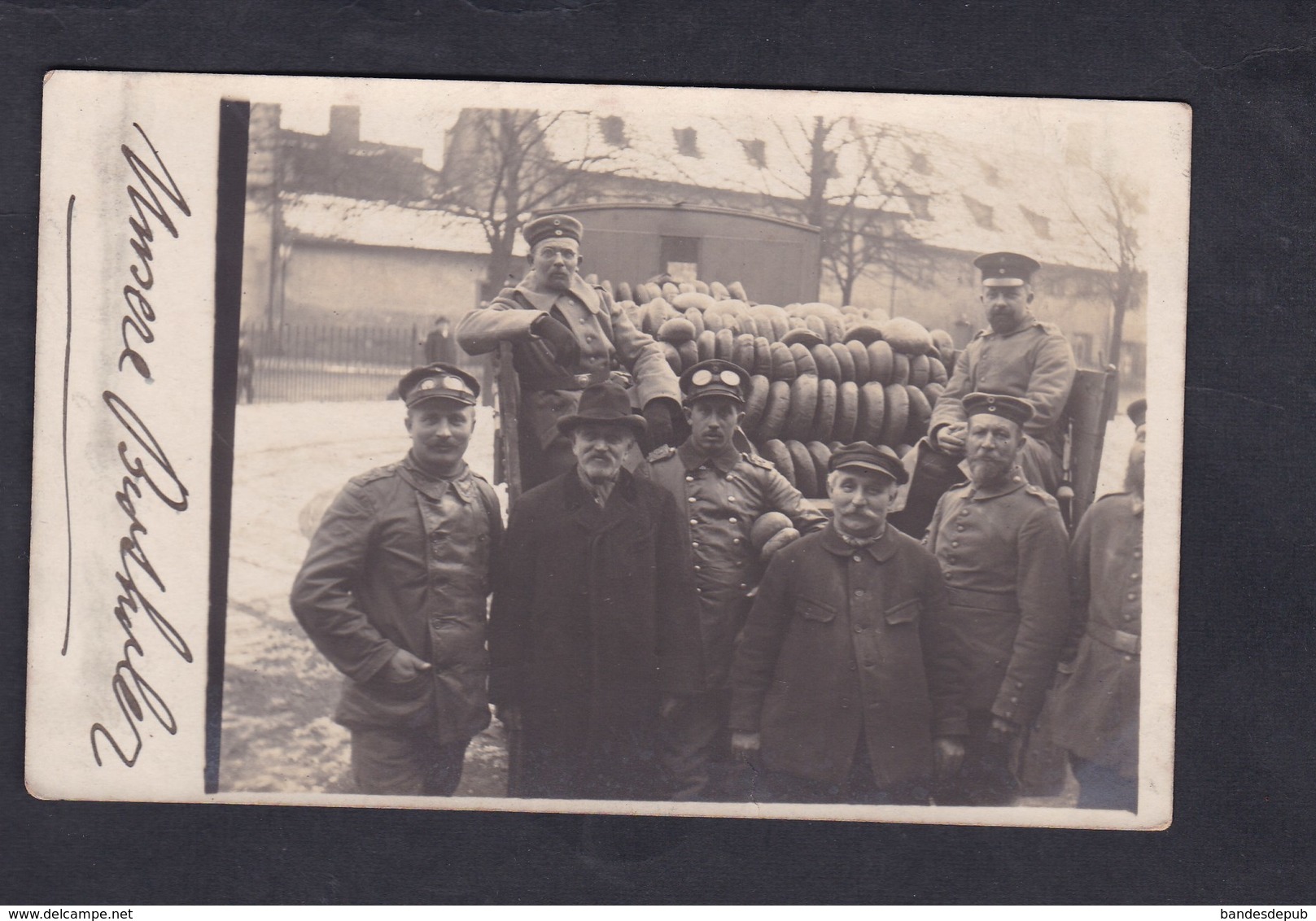 Carte Photo Guerre 14-18 Deutsche Armee  2. Komp. Ers. Abt. 9 Zwickau ( Soldats Allemands Archives Balzingen ) - Zwickau