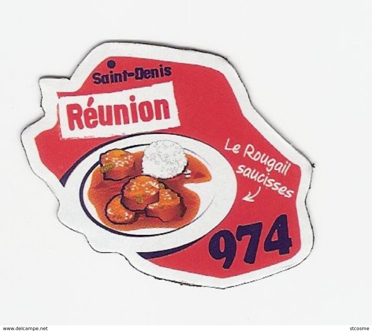 Magnet Le Gaulois 974 - Reunion - Publicitaires