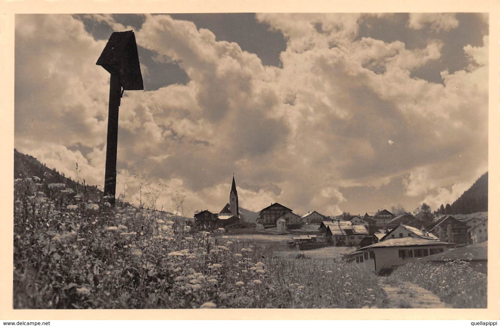 07608 "AUSTRIA - TIROLO - BERWANG" PAESAGGIO. CART  NON SPED - Berwang