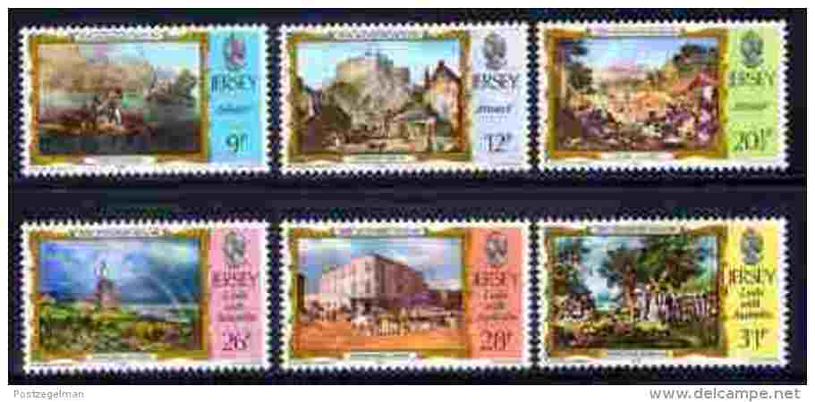 JERSEY, 1984, Mint Never Hinged Stamp(s), Links With Australia, 334-339   , M4267 - Jersey