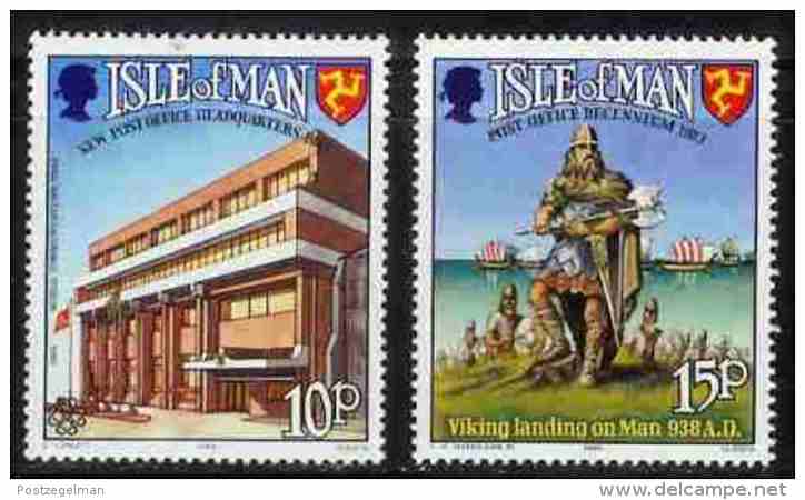 ISLE OF MAN, 1983 Mint Never Hinged Stamp(s), World Communication Year, 246-247 M4857 - Man (Ile De)