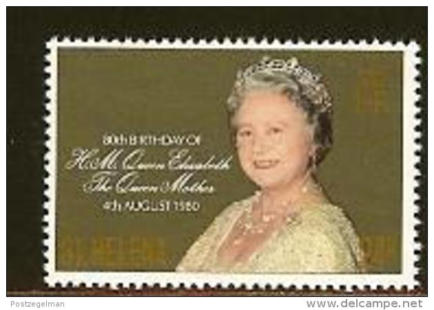 ST. HELENA, 1980, Mint Never Hinged Stamp(s), Queen Mother, 330, M6721 - Sint-Helena