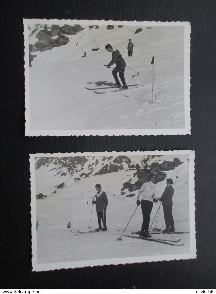 LOT 22 PHOTOS SPORT SKI (M1807) SUISSE VERBIER 1959 (11 vues) Les Attelas Les Ruinettes