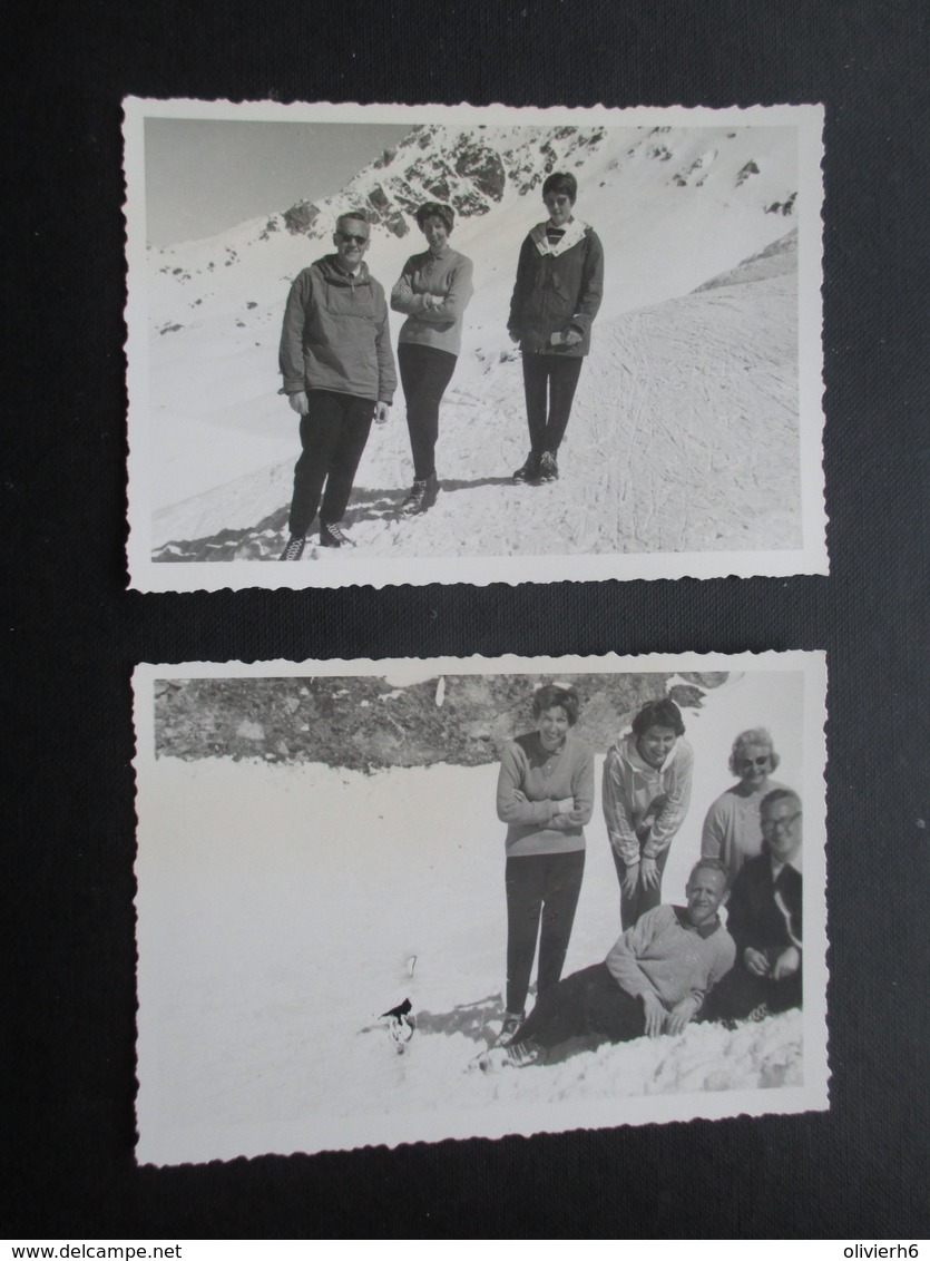 LOT 22 PHOTOS SPORT SKI (M1807) SUISSE VERBIER 1959 (11 vues) Les Attelas Les Ruinettes