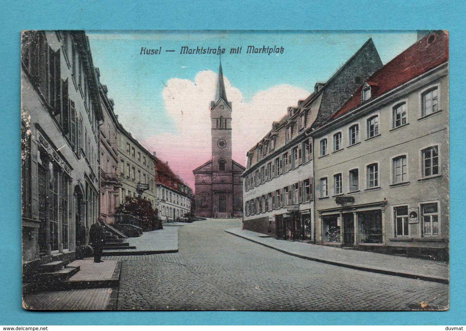 Allemagne Deutschland Kusel Markplatz( Format 9 X 13 , 7 ) - Kusel