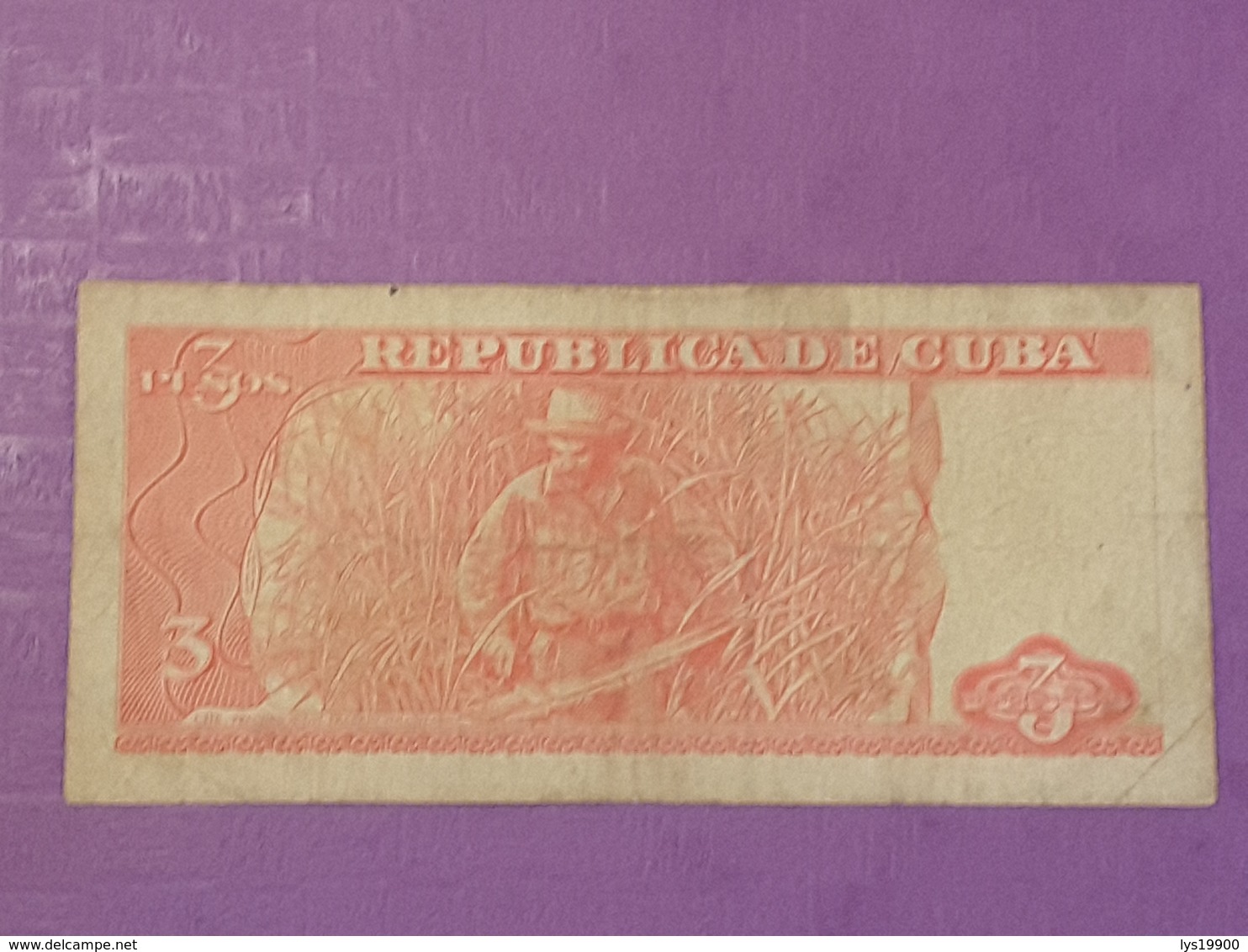 Cuba 3 Pesos 2004 P125 Circule - Cuba
