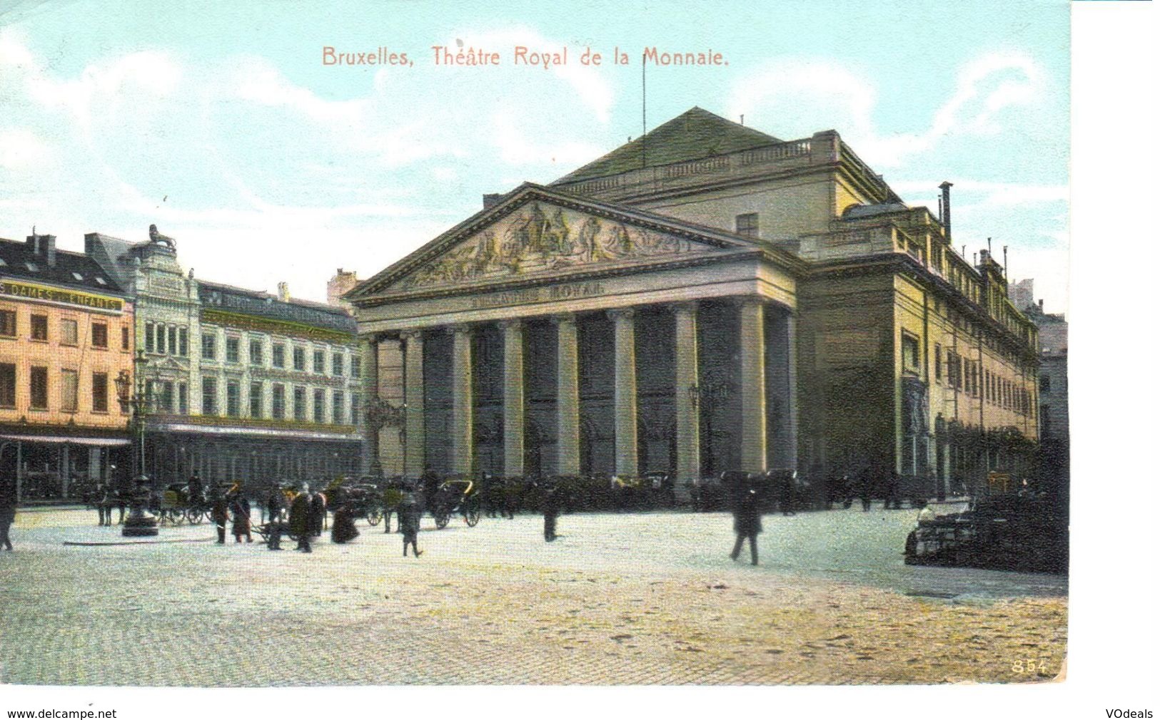 Bruxelles - CPA - Brussel - Théâtre Royal De La Monnaie - Monuments