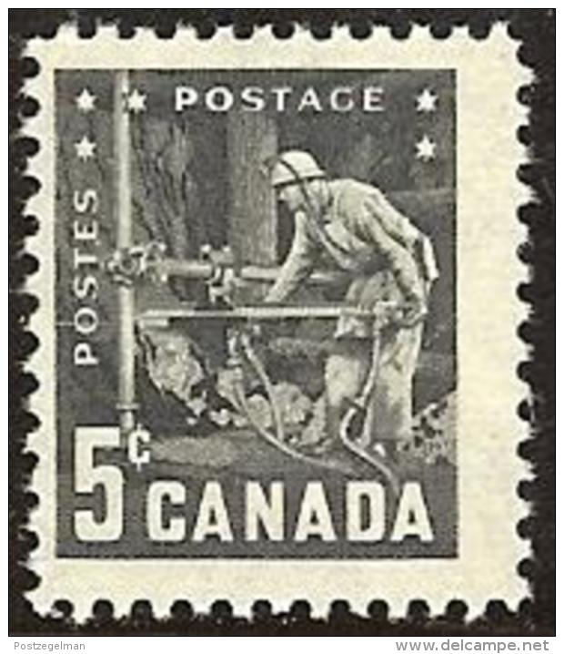 CANADA, 1957, Mint Never Hinged Stamp(s), Mining Industry, Michel 320, M5452 - Unused Stamps