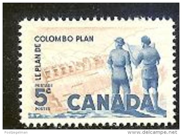 CANADA, 1961, Mint Never Hinged Stamp(s), Engineers And Dam,  Michel 341, M5494 - Nuovi