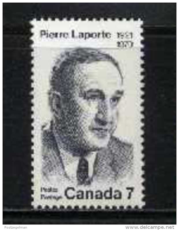 CANADA, 1971, Mint Never Hinged Stamp(s), Pierre Laporte,  Michel 492, M5597 - Nuevos