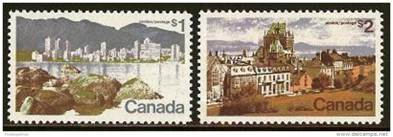 CANADA, 1972, Mint Never Hinged Stamp(s), Definitive's,  Michel 496-497, M5601 - Unused Stamps