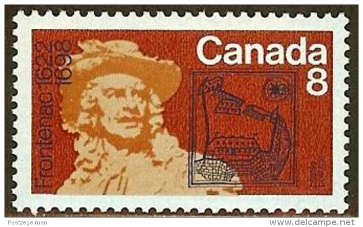 CANADA, 1972, Mint Never Hinged Stamp(s), Fronteac,  Michel 499, M5605 - Unused Stamps