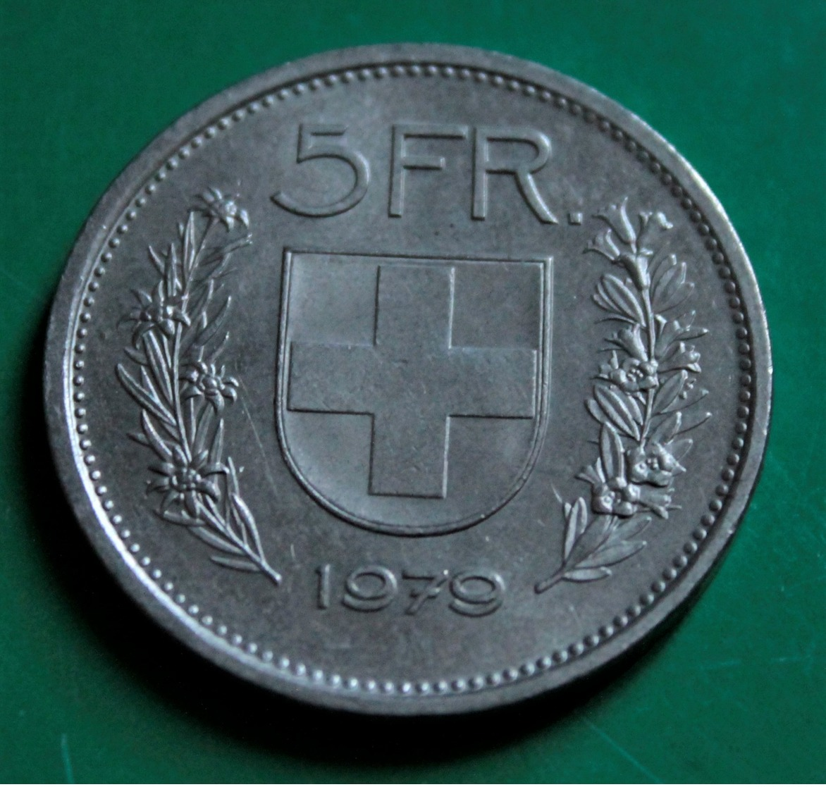 5 Francs Suisse 1979 Bon état - Autres & Non Classés