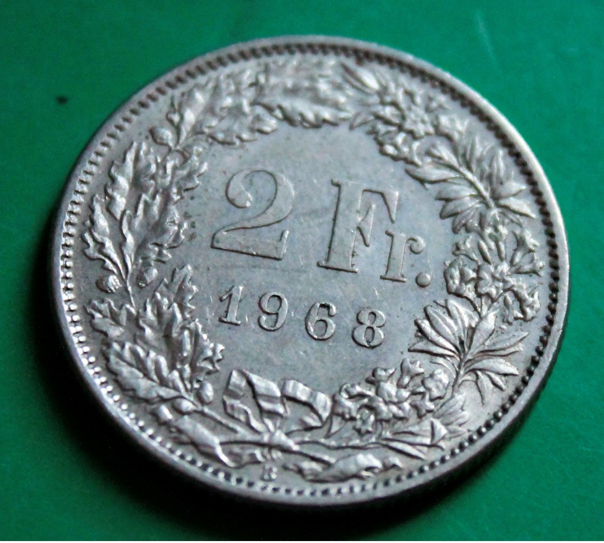 2 Francs Suisse 1968 - Otros & Sin Clasificación