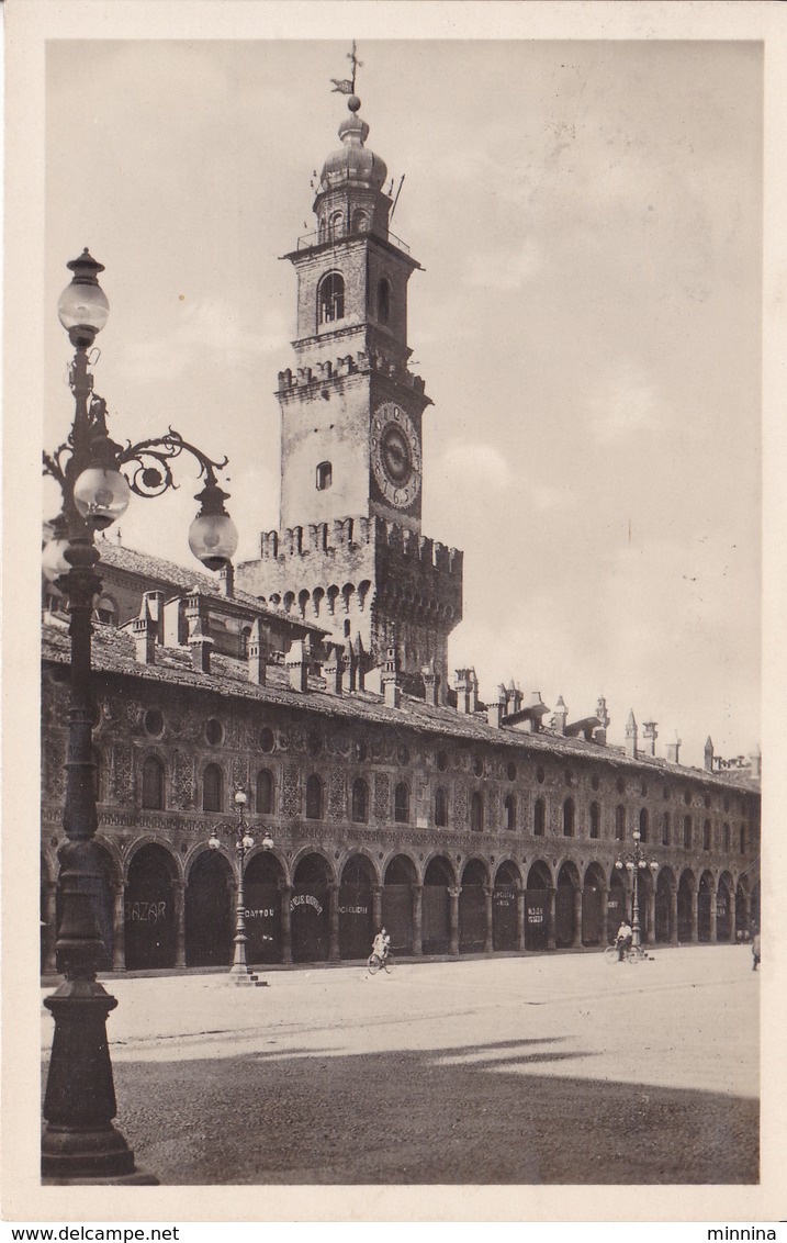 Vigevano - Piazza Ducale - Torre Del Bramante - Animata - Vigevano