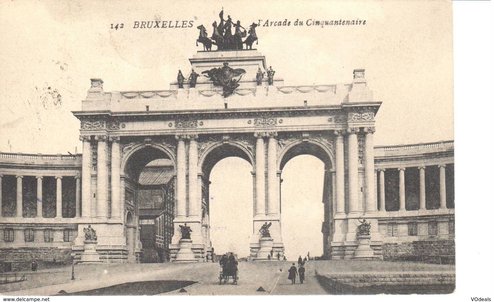 Bruxelles - CPA - Brussel - Arcade Monumentale Du Cinquantenaire - Places, Squares