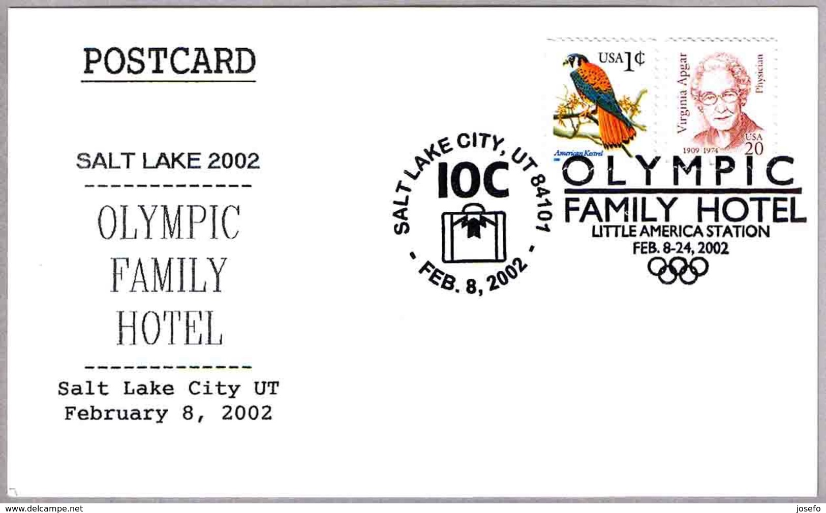 2002 WINTER OLYMPICS. OLYMPIC FAMILY HOTEL. Salt Lake City UT 2002 - Hiver 2002: Salt Lake City