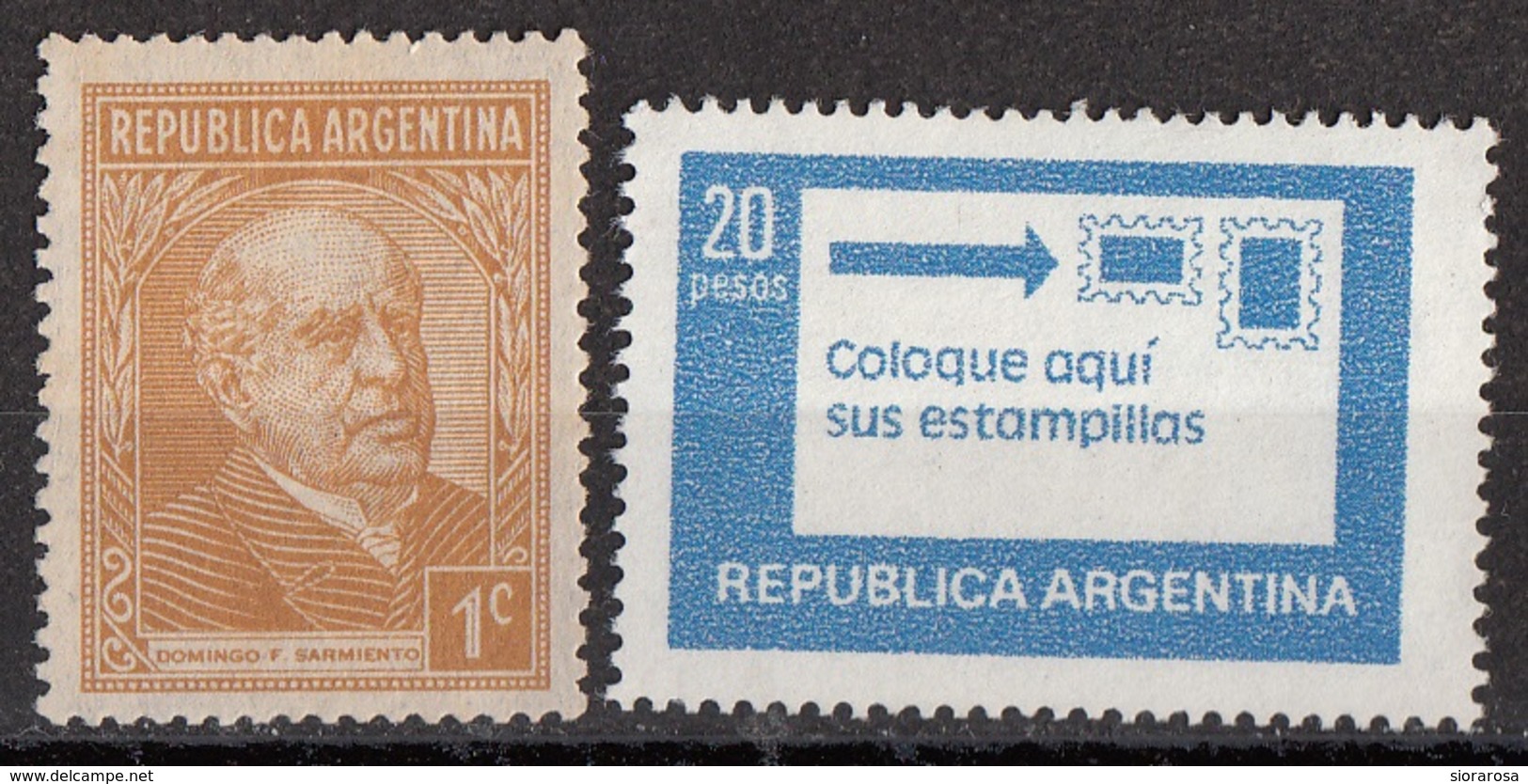 Argentina Lotto : Domingo F. Sarmiento Affrancatura. Nuovo - Collections, Lots & Séries