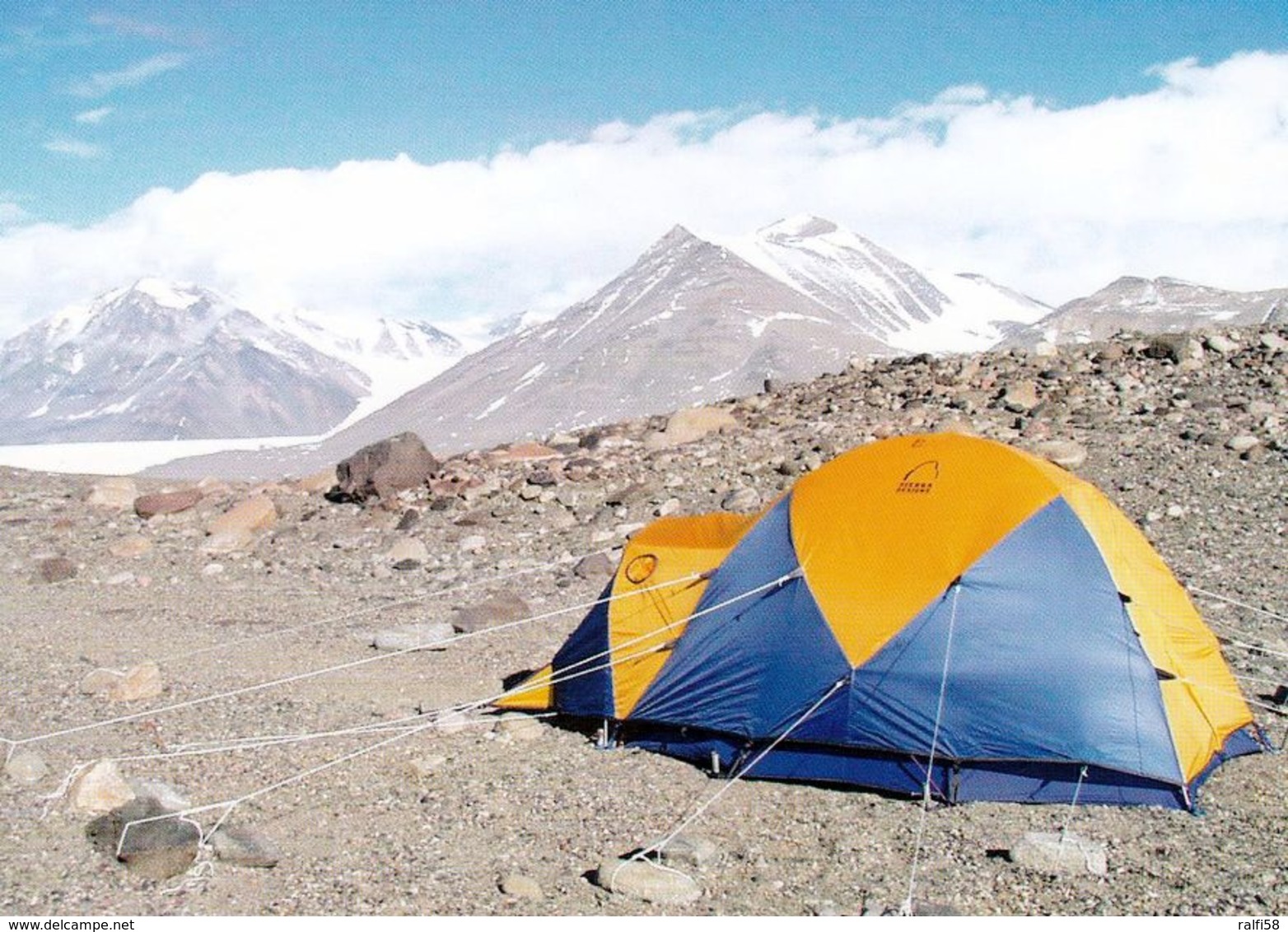 1 AK Antarctica Antarktis * A Mountain Tent A Field Camp In The Dry Valleys Of The Transantarctica Mountains * - Sonstige & Ohne Zuordnung