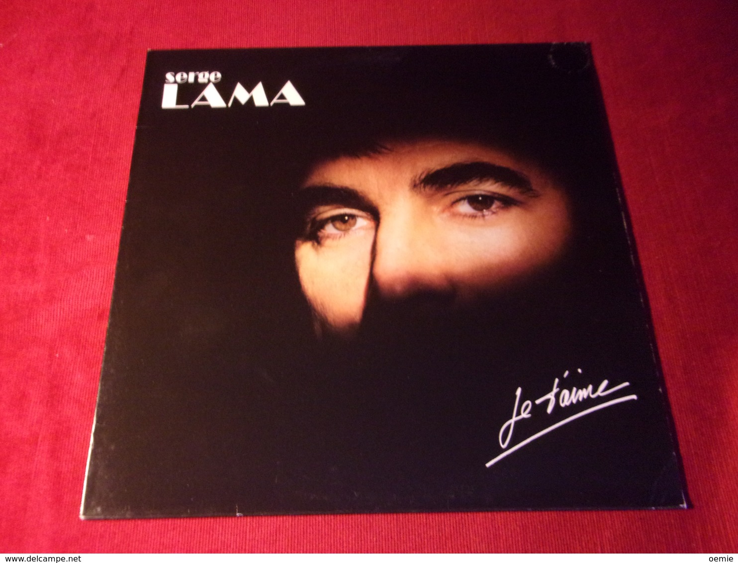 SERGE LAMA  ° JE T'AIME     ALBUM  33 TOURS  11 TITRES  PROMO ECHANTILLON - Autres - Musique Française