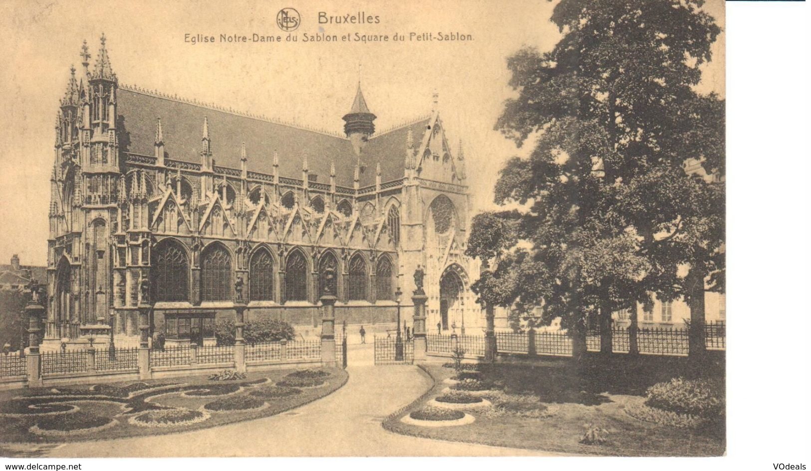 Bruxelles - CPA - Brussel - Eglise Notre-Dame Du Sablon - Avenues, Boulevards