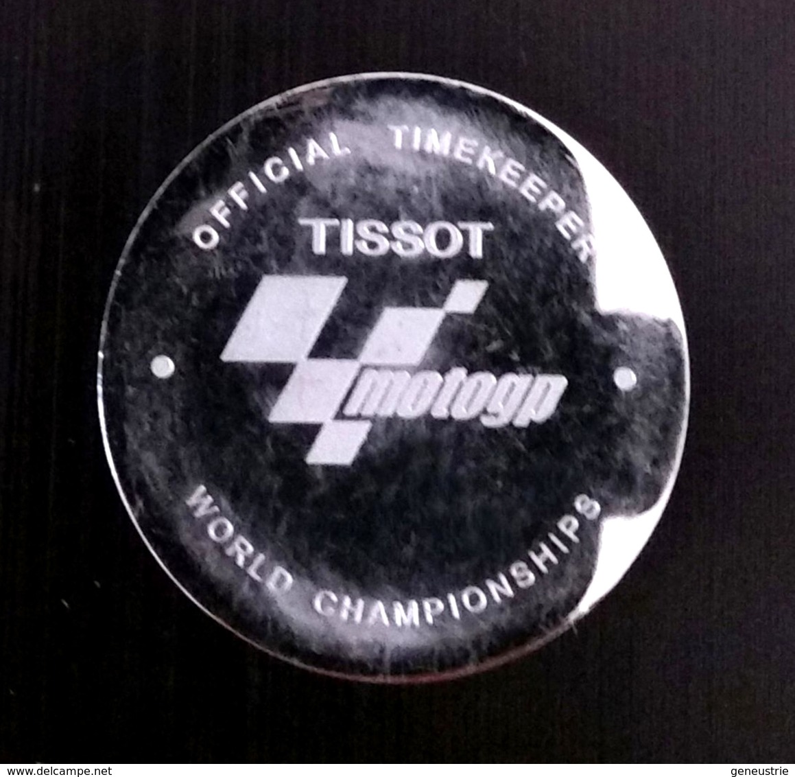 Rare Jeton "Tissot - Official Timekeeper - Word Championship F1 - Motogp - Circuit Nelson Piquet (Brésil) - Professionnels / De Société