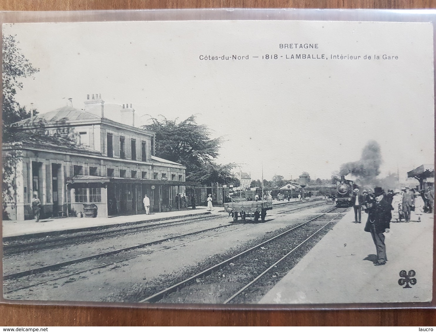 Lamballe.intérieur De La Gare.édition MTIL 1818 - Lamballe