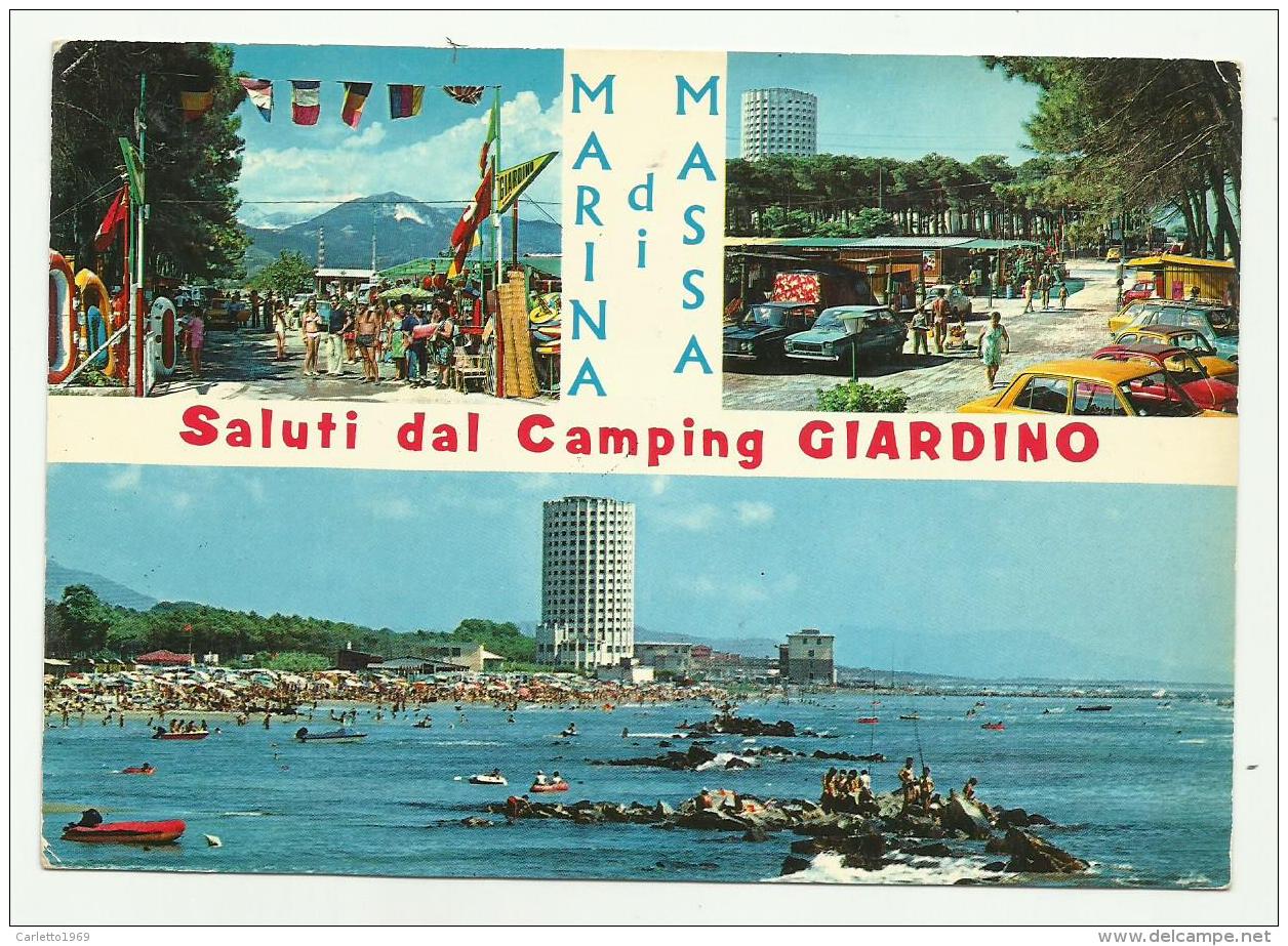 MARINA DI MASSA - CAMPING GIARDINO - VIAGGIATA FG - Massa